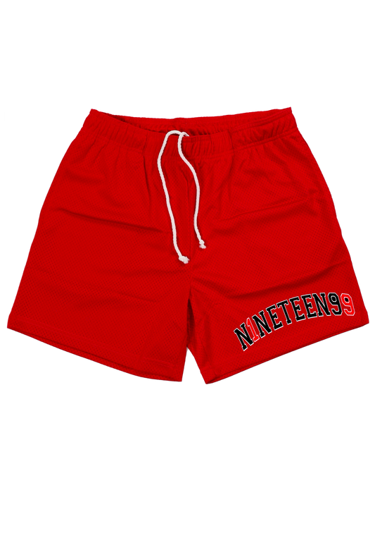 Red 99 Mesh Shorts