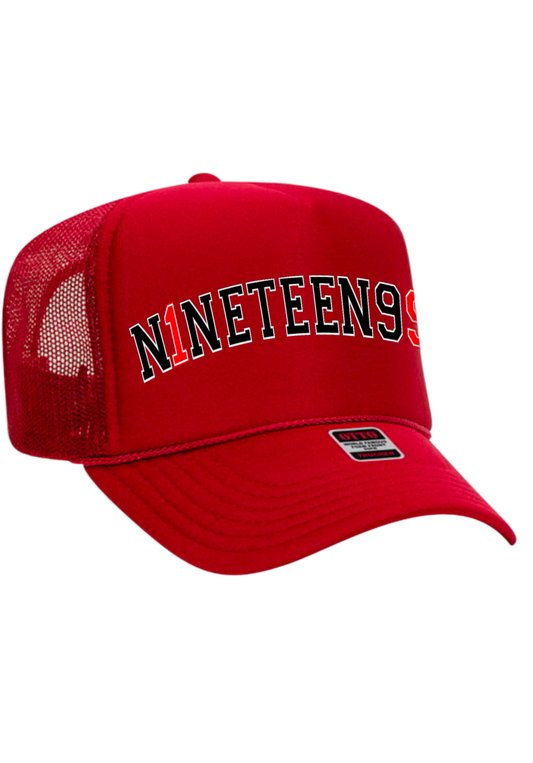 Red NineTeen99 Hat