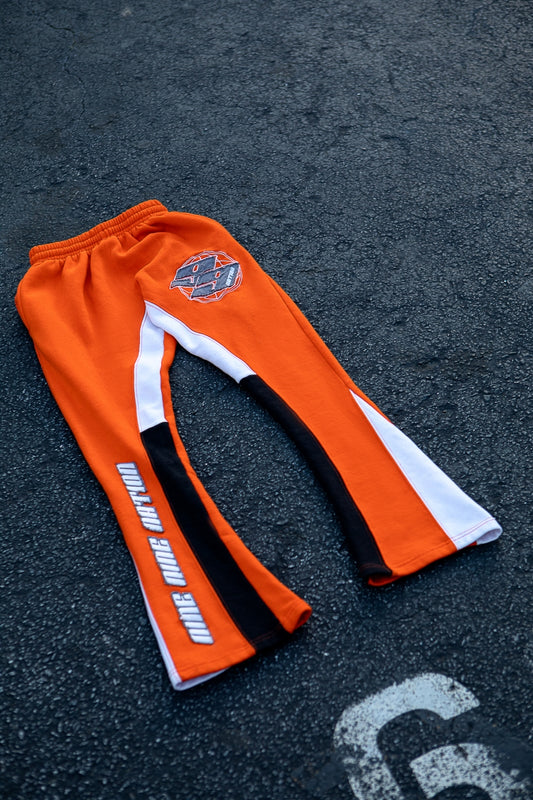 Orange 99 Distressed Pants